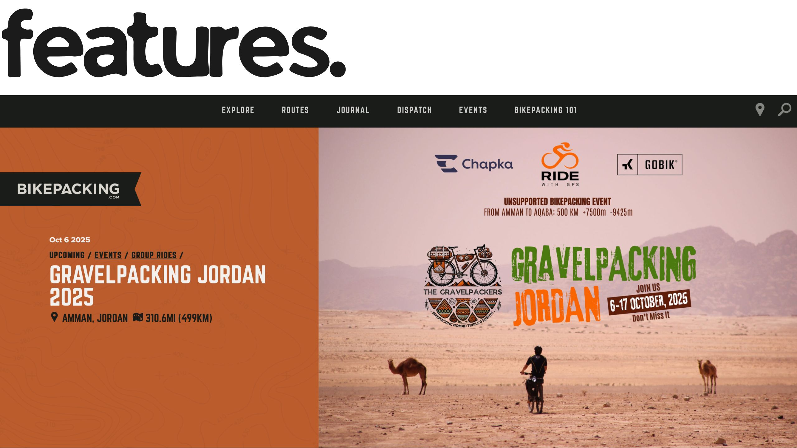 featured in bikepacking.com